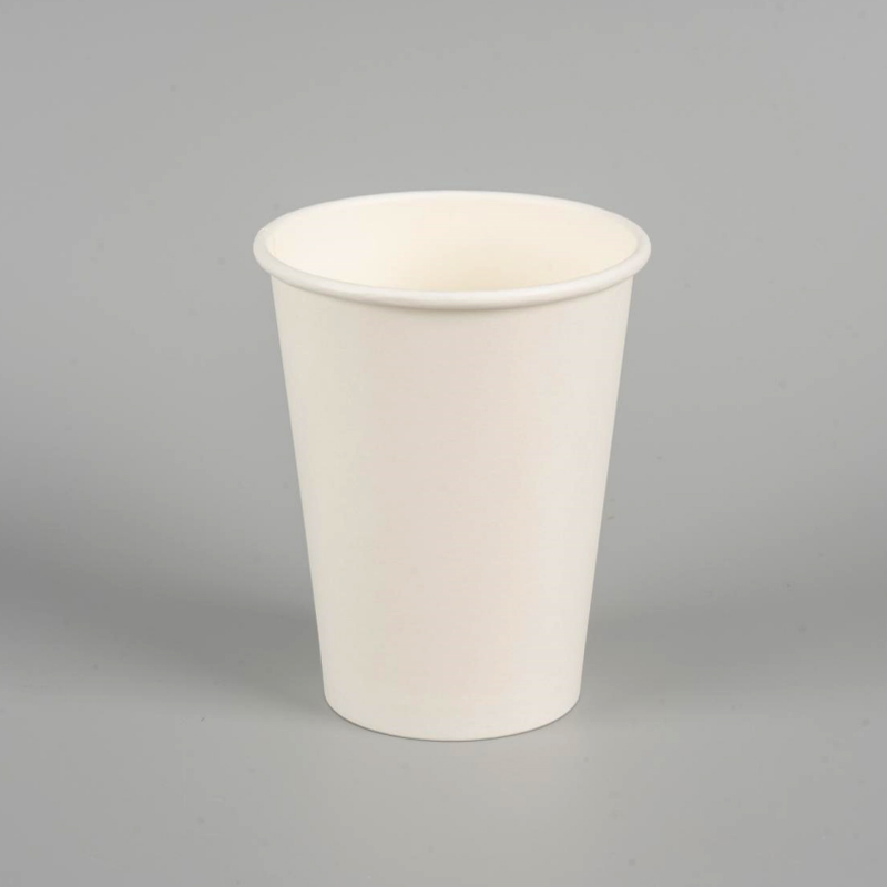 Copa de papel de bebida fría reciclable